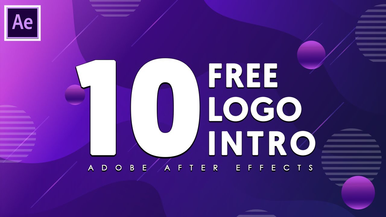 after effect logo intro templates free download