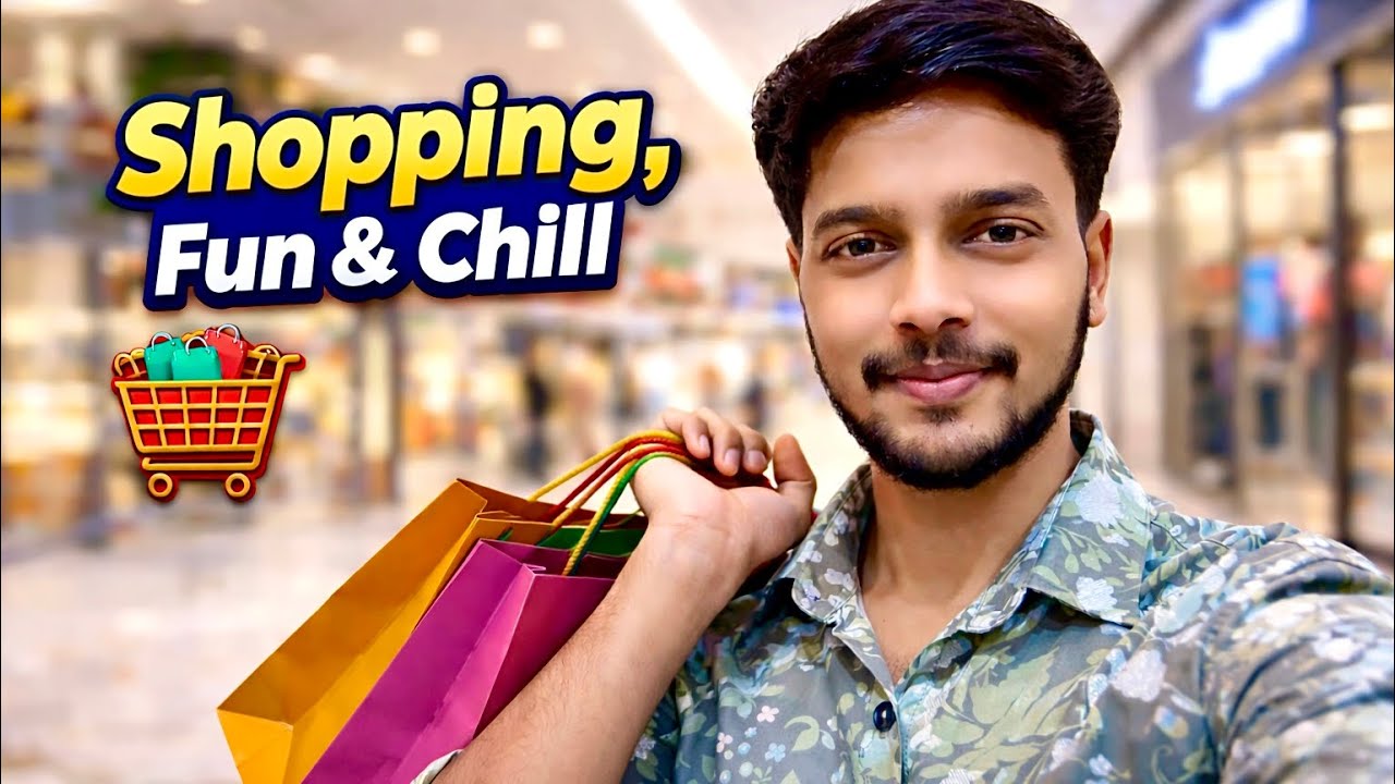 Sunday Funday | Mall Mein Shopping Aur Full Enjoy🤩 #youtuber #dailyvlog 