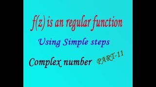 Celebrity Construction of analytic function & prove that given function(PART-11) by EASY MATHS EASY TRICKS Profile