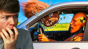 Reacting to REALISTIC CAR CRASHES in BeamNG Drive! (Instant Karma)