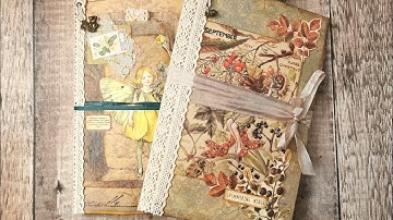 Flip Through - Envelope Journal - Fairy Themed -  Part 4 - Junk Journal
