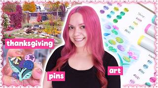 Pins, Pens, People & Packing – Artist Vlog