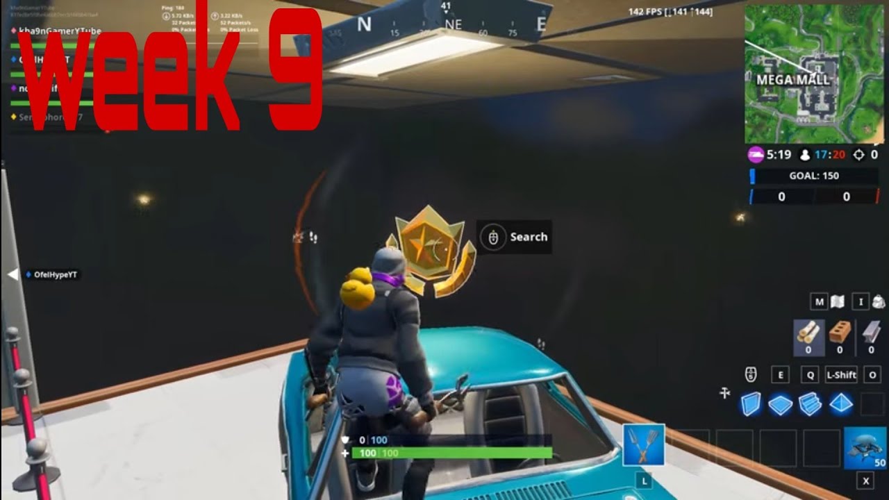 season 9 week 9 secret battle star in fortnite battle royal