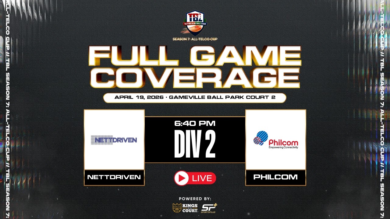 Nettdriven Livestream | Nettdriven vs Philcom| Division 2 | 04.19.2026 - YouTube