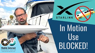 Starlink In Motion Use Now Blocked for RV & Residential Service