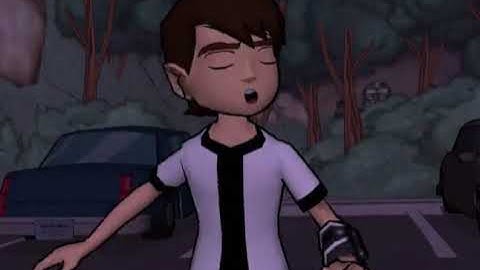 Ben 10 Protector of Earth: Ghostfreak escapes.