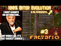 SPACE for the BASE // Factorio ALL ACHIEVEMENTS but I started with 100% Biter Evolution... #3