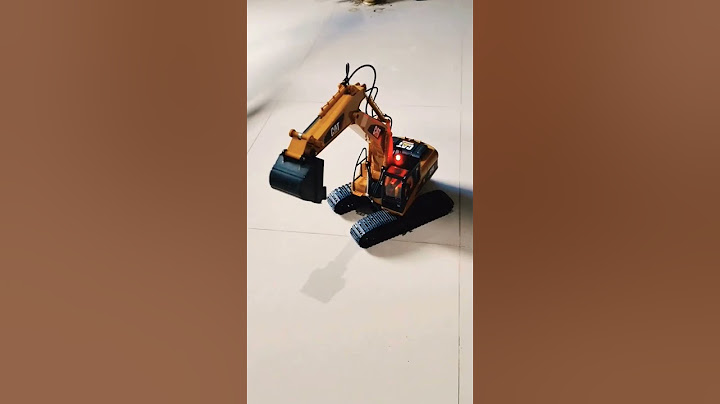 Rc Excavator Huina 1535 with remote control 🔥🚜🔥#automobile #excavator #rcexcavator