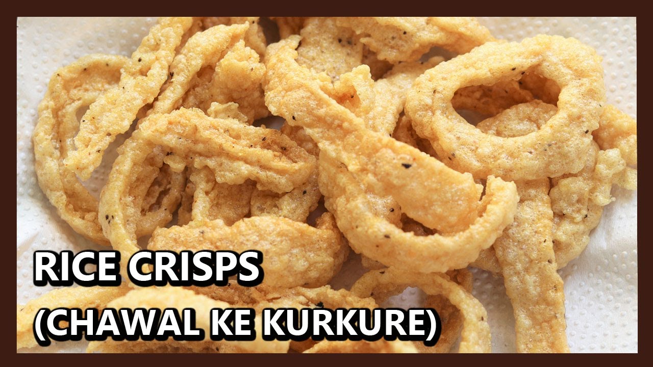 लॉकडाउन में सिर्फ चावल से बनाये इतना क्रिप्सी Snacks -  Chawal ke Kurkure | Rice Kurkure Recipe | Healthy Kadai