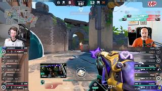 Streamers React to FNC Alfajer’s Match-Winning ACE vs GIANTX in VCT EMEA Stage 1