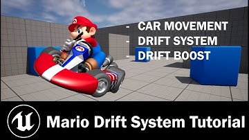 How to make a Mario Kart Drift in Unreal Engine