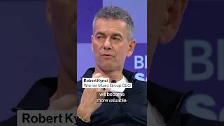 Robert Kyncl shares his take on how AI will reshape the music industry at #bloombergscreentime