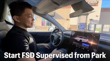 Start FSD Supervised from Park!