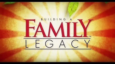 Building A Family Legacy with Dr. James Dobson