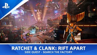 Ratchet & Clank: Rift Apart — Побочный квест — Обыскать фабрику