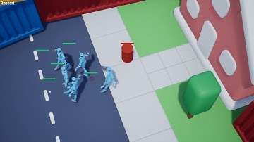 Jerky movements in my Procedural Animation - Top Down Shooter - Unreal Engine 4