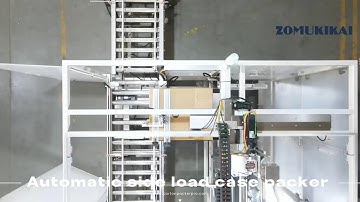 ZOMUKIKAI side load carton in box case packer packaging line #casepacker #factory