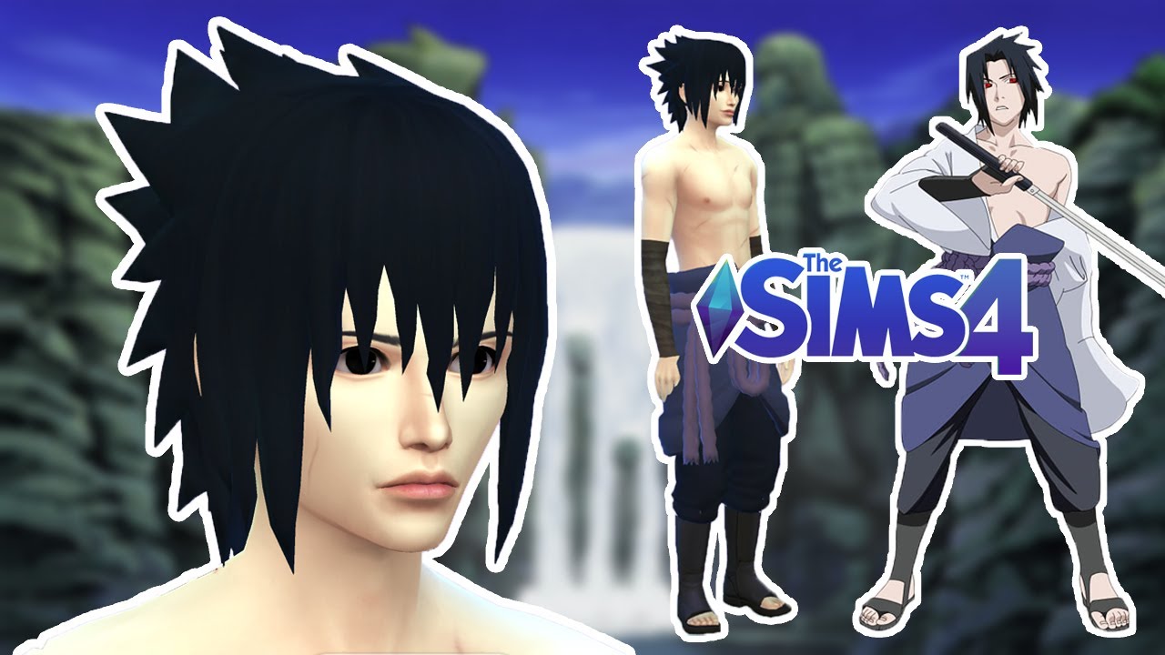 Como seria um filho do Naruto com o Sasuke no the sims 4 #thesims4 #th