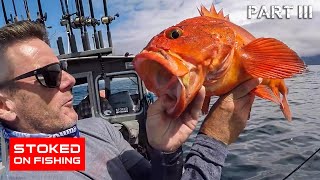 The Ultimate Alaskan Rock Fishing Charter | Stoked On Fishing Full Episode | 2020