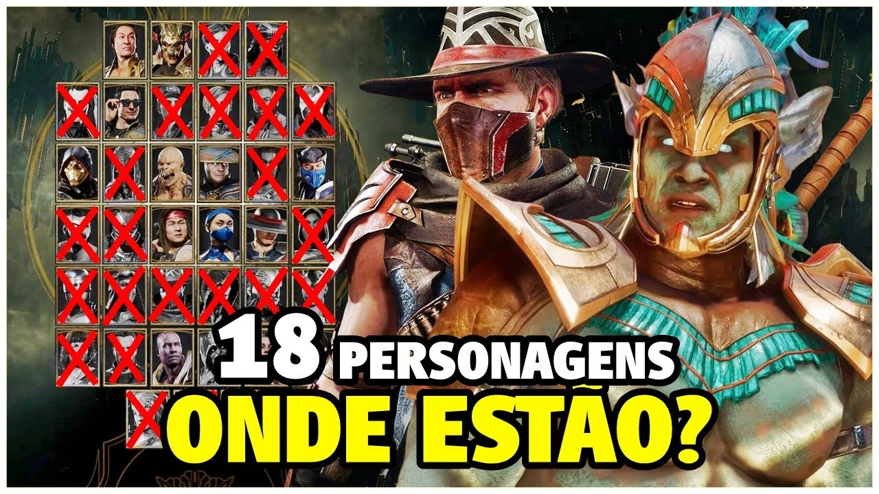 Mortal Kombat 1: Todos os personagens principais, kameos e DLCs confirmados  no elenco