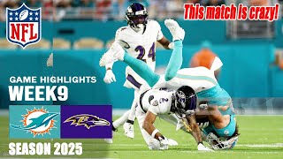 видео: «Майами Долфинс» против «Балтимор Рэйвенс», 3-я четверть, НЕДЕЛЯ 9 | Лучшие моменты игры | Сезон ... картинка: «Майами Долфинс» против «Балтимор Рэйвенс», 3-я четверть, НЕДЕЛЯ 9 | Лучшие моменты игры | Сезон ...