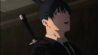 Aki Saves Denji From Sacrificingchainsawmanepisode 6