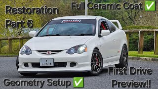 Honda Integra Type R DC5 Full Restoration Part 6:- Including first drive! Sounds Insane!