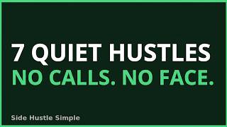7 Quiet Side Hustles for Introverts (No Face, No Phone Calls)
