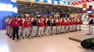 Yel yel yel ace hardware living plaza cirebon.. Gogogo😆😆👏