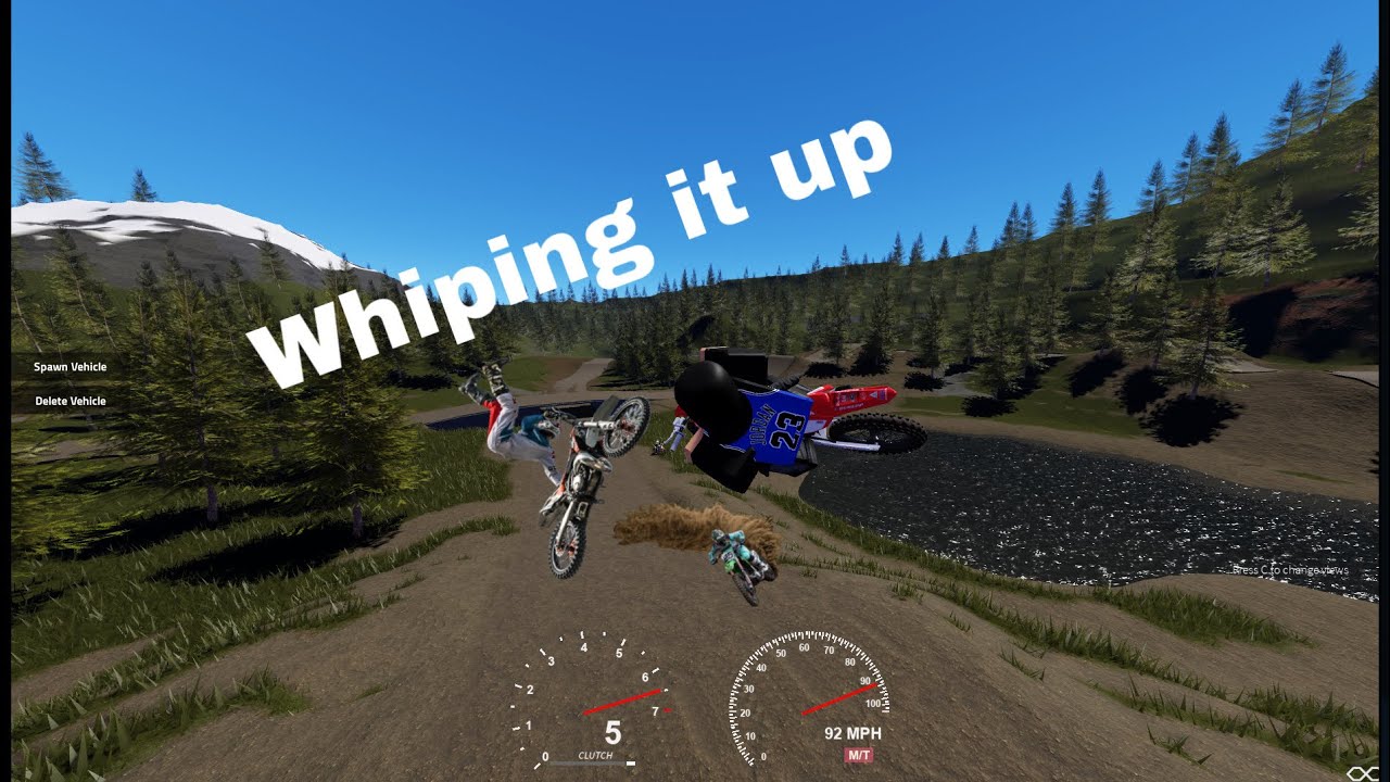 Coming back to boot lake dirt bike park ( roblox) - YouTube