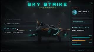 Sky Strike Overdrive ~ Main menu soundtrack is finally ready! 🎶🚀 screenshot 3
