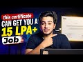 This Certificate Can Get You 15 LPA+ Job || AWS solutions Architect