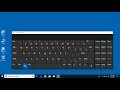 How to enable or disable  turn on off onscreen keyboard in windows 10