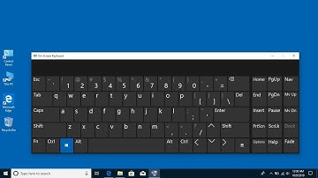 How to enable or disable / Turn On Off onscreen keyboard in windows 10