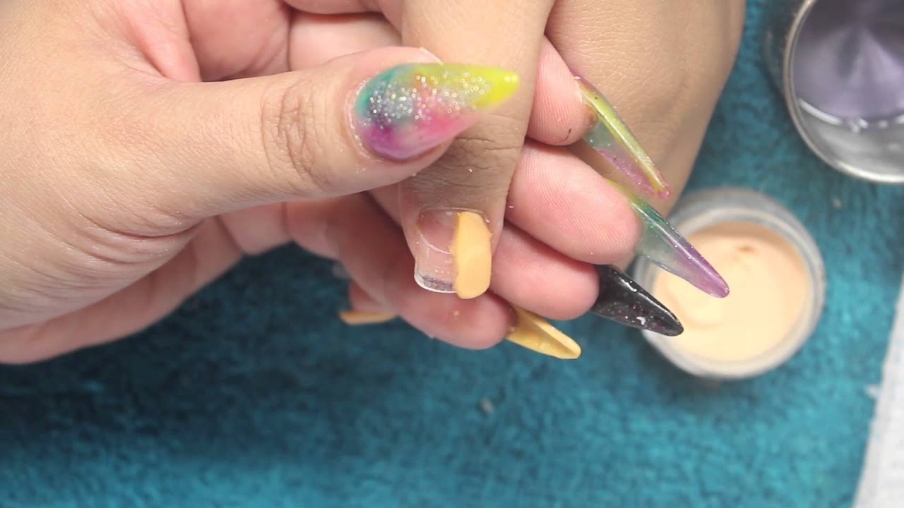 Principiantes en Uñas de Acrilico - YouTube