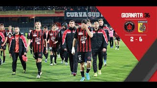 Foggia - Catanzaro 2 a 6: gli highlights