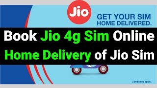 ... a few days back it was reported that jio is starting home delivery
of sims in major metros. the update