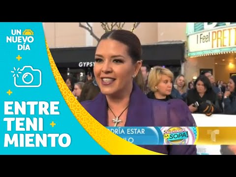 Video: Alicia Machado Flirts With Jennifer Lopez's Ex-husband