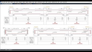 Auto Generate 3 Types of Beam Sectons