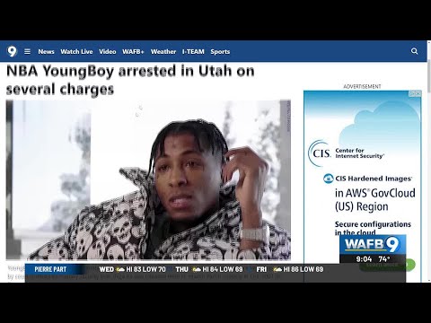 NBA YoungBoy arrested in Utah on several charges