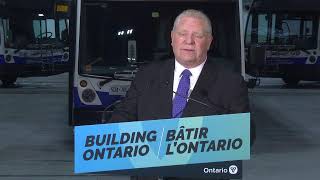 Premier Ford makes an announcement in Brampton | December 7