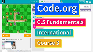 The Maze Course 3 Lesson 2.4 Tutorial with Answers - Code.org CS Fundamentals