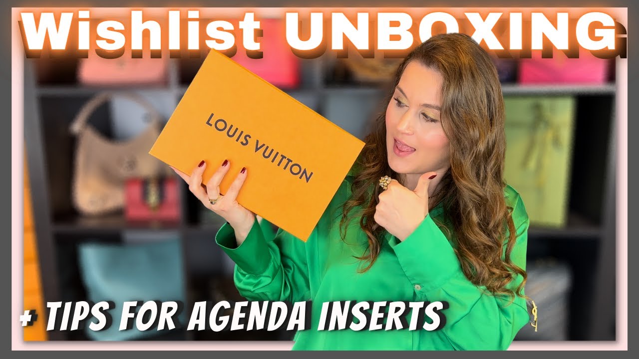 Louis Vuitton Agendas, Medium v. Large Comparison