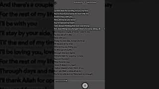 Maher Zain For The Rest Of My Life vocals Only shorts nasheeds vocalsonly