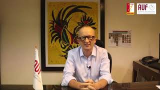 Congratulations From The Francophone University Agency Auf To Hust