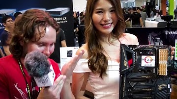 Computex 2019 Booth Tour - Check out the MSI booth at Compuex 2019
