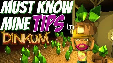 ESSENTIAL tips & tricks navigating the Undergrove and Dinkum Mines