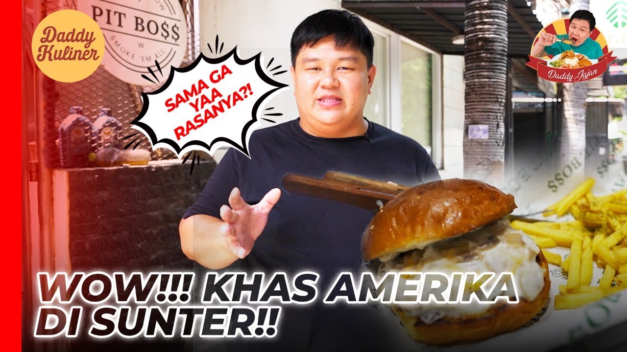 HIDDEN GEM TERBAIK DI SUNTER? MAKANAN KHAS AMERIKA ADA SEMUA DISINI