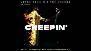 Metro Boomin \& The Weeknd Ft.21 Savage - Creepin ( Navos - Owen Norton \& Karl B Bootleg Club Remix )