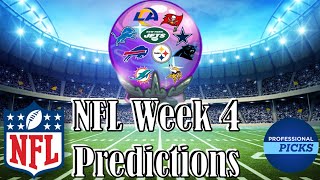 NFL Week 4 Predictions | Best Bets for Week 4